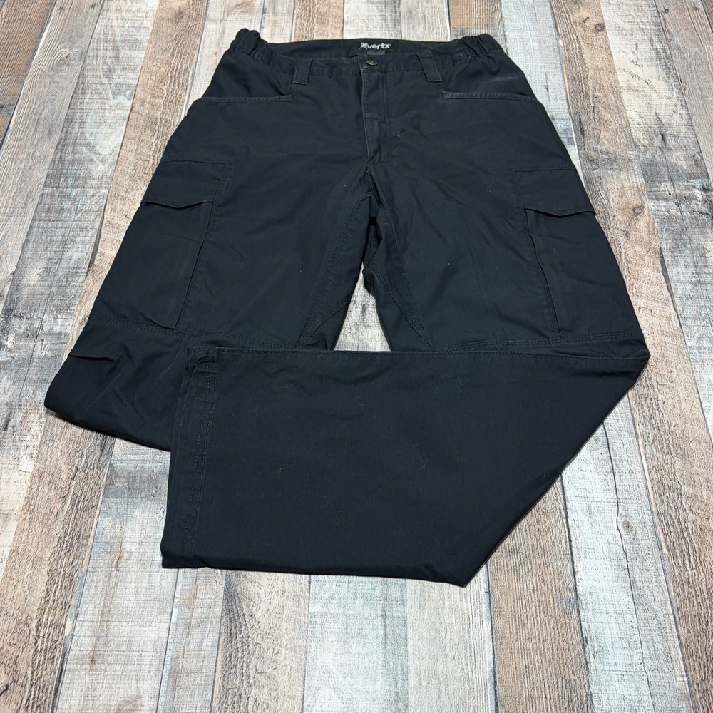 Vertx Tactical Pants Mens 30x30 Black Cargo Utility Tech Gorpcore Outdoor Hiking